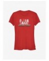 Stranger Things Holiday Squad Bike Ride Girls T-Shirt $11.95 T-Shirts